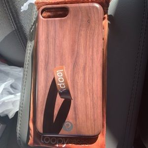 iPhone 7 Plus Loopy Wood Case